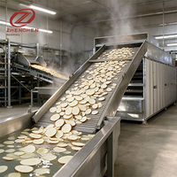 Séchoir à bande maillée commercial à vitesse d'air réglable pour la déshydratation continue des épices, des fruits de mer et des produits agricoles