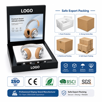 Support d'affichage pour casque Bluetooth personnalisable en acrylique magnétique pour produits numériques