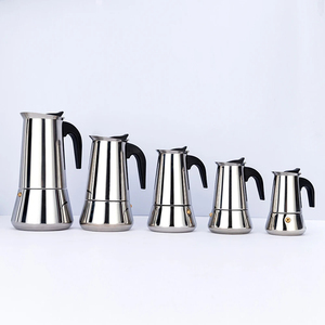 2/4/6/9/12 <span class=keywords><strong>tazze</strong></span> in acciaio inox caffettiera Moka caffettiera <span class=keywords><strong>per</strong></span> caffè Espresso <span class=keywords><strong>tazze</strong></span> Latte percolatrice fornelli - Product Image 4