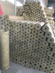 Densité d'isolation de <span class=keywords><strong>tuyau</strong></span> 110kg/m3 d'épaisseur 20mm 30mm 50mm minéral 1 ''2'' 12 ''diamètre laine de roche prix - Product Image 4
