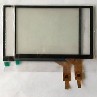 Panel Táctil Capacitivo Multitáctil de 10 Puntos, Impermeable, con Interfaz USB, Personalizado, de 5 Pulgadas, Fabricación Directa ODM OEM, MOQ Pequeño