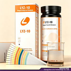 LYZ 12 Parameters Urinalysis Test Strips Micro Albumin &amp; Creatinine Diagnostic Testing <strong>Urine</strong> Dipstick - Product Image 4