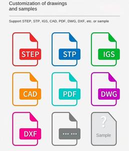 OEM изготовленные на заказ токарные фрезерные металлические детали производство прецизионная обработка анодированного алюминия Cnc фрезерные услуги - Product Image 5