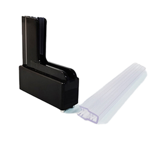 Superqrip Channel POS Signage Base magnética en forma de L Soporte de señal Soporte de etiqueta de precio Precio actual para el sistema de arranque de góndola - Product Image 4