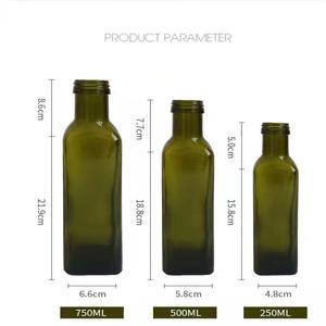 <span class=keywords><strong>En</strong></span> Stock Botellas <span class=keywords><strong>de</strong></span> Vidrio Transparente, Ámbar y Verde <span class=keywords><strong>de</strong></span> 250ml/500ml/750ml para <span class=keywords><strong>Aceite</strong></span> <span class=keywords><strong>de</strong></span> <span class=keywords><strong>Oliva</strong></span>, Dispensador <span class=keywords><strong>de</strong></span> <span class=keywords><strong>Aceite</strong></span> Cuadrado y Redondo a Prueba <span class=keywords><strong>de</strong></span> Fugas con Boquillas Vertedoras - Product Image 2