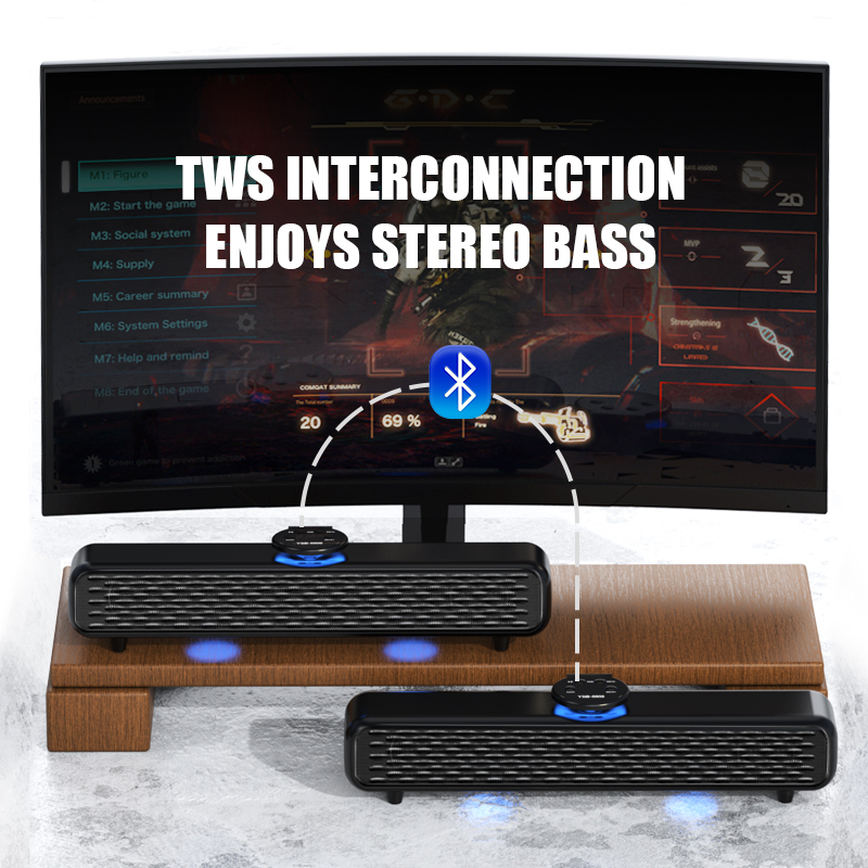Wireless Bluetooth Speaker Multifunction Speaker for Home Theater Party With LED Lights FM Radio · image 4