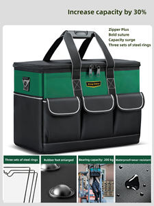 Bền và mạnh mẽ công cụ kit, công cụ cầm tay túi, thợ điện cụ thể đa chức năng Xách Tay Vải công cụ lưu trữ túi - Product Image 6