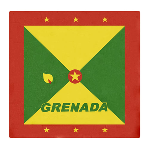 Pañuelos Personalizados 100% Algodón con Banderas de Países del Caribe: Santa Vincencia y las Islas de la Santa Elena, Barbados, Granada, para Ciclismo y Estilo Hip-Hop - Product Image 2