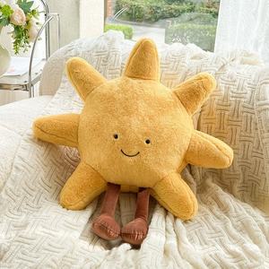 Almohada de Peluche Personalizada de Fábrica, Linda y Cálida, con Forma de Corazón de Niña, Sol y Luna, Juguete de Peluche, Muñeca Estrella, Almohada de Confort para el Hogar, Regalo para Niños - Product Image 5
