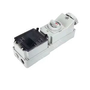 Prise de verrouillage monophasée avec interrupteur 3P 4P 5P IP67/IP44 230V 400V <span class=keywords><strong>Duo</strong></span> Interlock et <span class=keywords><strong>installation</strong></span> standard Din Rail - Product Image 1