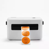Imprimante de reçus multifonctionnelle HQ400B, application pour codes QR, étiquettes d'expédition, autocollants, 203 dpi, emballage professionnel en stock
