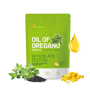 OEM/ODM Olio di Origano 300 Capsule Softgel Olio di Semi Neri Olio di Origano Integratore Alimentare Quotidiano per Adulti - Product Image 1