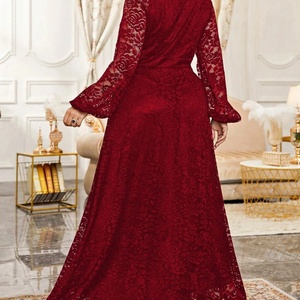 ชุดเพื่อนเจ้าสาวแบบเรียบหรู ปี 2025 ชุดราตรีงานแต่งงานสุดหรู ปักลายเพชร ชุดงานเลี้ยง - Product Image 3