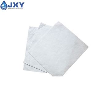 Tampon absorbant blanc en ABS Meltblown, 43 cm x 48 cm x 3 mm, pour huile uniquement - Product Image 5