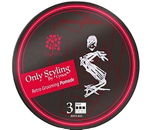 Pomade coiffante à tenue forte CYNOS pour hommes, marque privée, brillance et gel fixant - Product Image 1