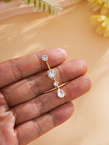 Graziosi <span class=keywords><strong>Piercing</strong></span> per <span class=keywords><strong>Ombelico</strong></span> Pendenti 14G a Goccia d'Acqua per Donne, Anello per <span class=keywords><strong>Ombelico</strong></span> in Acciaio Inossidabile, Gioielli per <span class=keywords><strong>Piercing</strong></span> all'<span class=keywords><strong>Ombelico</strong></span> - Product Image 3