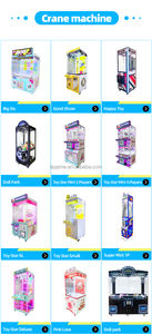 الأكثر مبيعًا آلة لعبة القطيفة التجارية ، آلة لعبة الآركيد ، توريد مباشر من المصنع ، آلة جائزة لعبة ماسك العملات المعدنية التي تعمل - Product Image 6