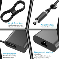 Cargador adaptador de corriente para portátil 19,5 V 12.3A 7,4*5,0mm cargador de portátil para Alienware M17 R1 R2 R3 R4 R5