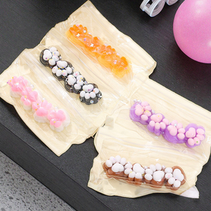 NEW Adorable Four-leaf Cat Paw Stress Toy - Soft Fidget Sensory Gift for Kids Adults Office Desk Fun-Party Favors-Anxiety Relief - Product Image 2