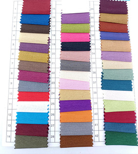 Tissu en satin <span class=keywords><strong>Shantung</strong></span> Slub brillant 100% polyester de haute qualité pour robes de mode et rideaux pour vêtements pour filles - Product Image 5