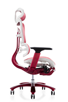 Chaise de bureau en maille de luxe de haute qualité Design ergonomique avec accoudoirs réglables Ordinateur pour les joueurs Pivotant