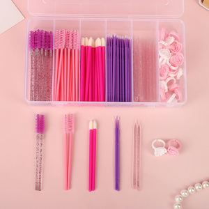 Brosse à cils spirale colorée mini portable jetable, brosse à tige solide, peigne à sourcils, outil de maquillage beauté - Product Image 1
