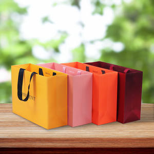 Bolsa de Papel Kraft Impresa Personalizada, Bolsa de Compras Reciclable con Asa para Comercio Minorista - Product Image 6