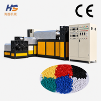 Machine de granulation de plastique à haute efficacité, à vis simple, pour le recyclage des déchets PP, PE, ABS, HDPE