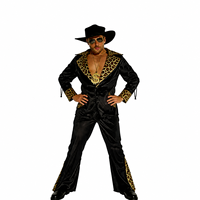 Costumes d'Halloween Costumes de pimps des années 70 pour hommes Costume de fête d'Halloween pour adultes