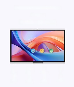 86 Inch Interactive Whiteboard with Built-in 4K AI Camera Auto Voice Tracking 8GB+128GB LED for Boardroom & <b>Large</b> Classroom - Product Image 2