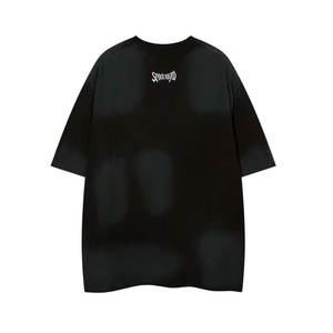 Camiseta de Manga Corta de Verano, Estilo Retro, Unisex, Bordada, Lavada, de Corte Holgado, 250g, Estilo Americano <span class=keywords><strong>Vintage</strong></span> - Product Image 3