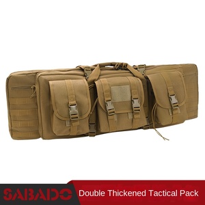 600d Polyester Hoog-Elastische Outdoor Draagbare Dubbellaagse Uitrusting Voor Buiten 36-Inch Tactische Mode Waterdichte Pistooltas - Product Image 3