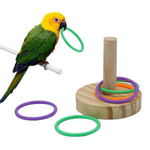 Periquito pequeño mediano loro rompecabezas juguete pájaro inteligencia entrenamiento anillo juguete pájaro juguete educativo - Product Image 6