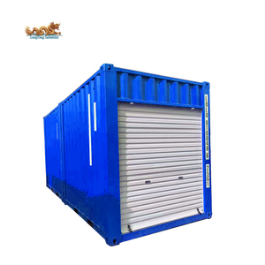 Tự lưu trữ di động 10ft 10 ft 10 feet cao Cube đôi cửa cuốn <span class=keywords><strong>container</strong></span> kim loại Hướng dẫn sử dụng cuộn lên tấm cửa - Product Image 3