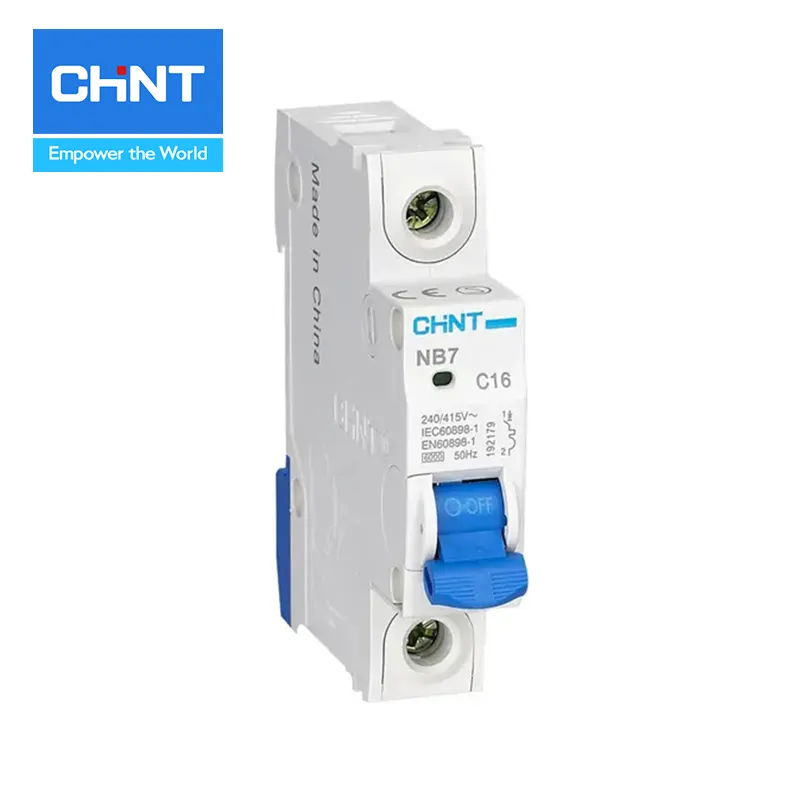 CHINT NB7 50Hz 400V 63A Mini Circuit Breaker for Short Circuit Protection