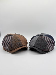 Nuevo Sombrero Hexagonal para Hombre, Diseño Retro <span class=keywords><strong>de</strong></span> Patchwork, Boina <span class=keywords><strong>de</strong></span> Algodón, Sombrero Artístico <span class=keywords><strong>de</strong></span> <span class=keywords><strong>Pintor</strong></span>, Gorra <span class=keywords><strong>de</strong></span> Vendedor Ambulante, Gorra <span class=keywords><strong>de</strong></span> Béisbol - Product Image 6