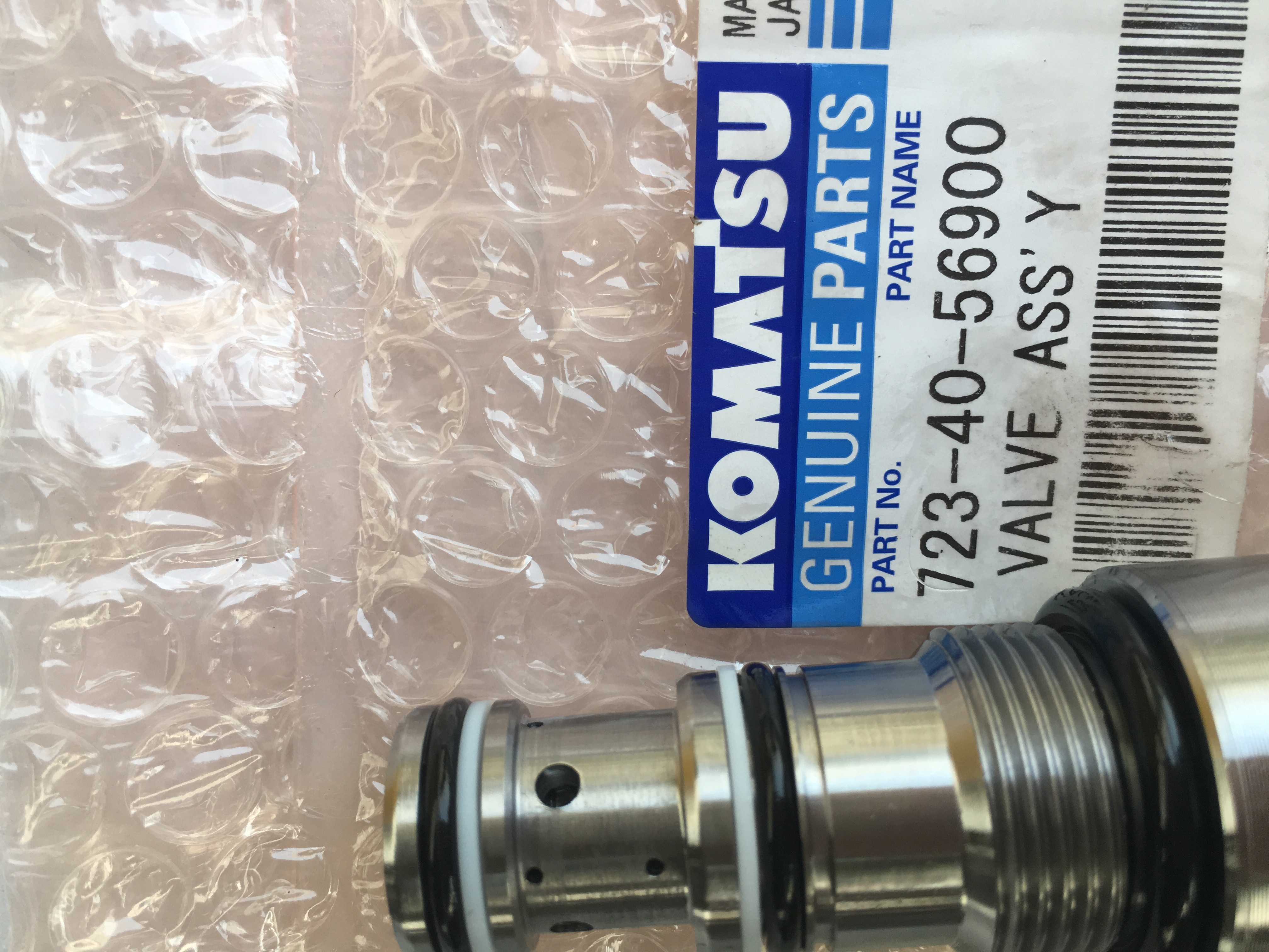 ma Hydraulic Control Valve Unloading Relief Excavator 723-40-56900