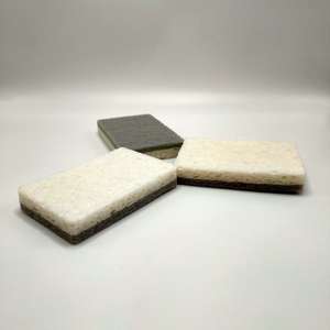 إسفنج تنظيف الأطباق السحري القابل للتحلل البيولوجي من لب الخشب المضغوط بشعار مخصص لإزالة البقع والأوساخ في المطبخ - Product Image 3