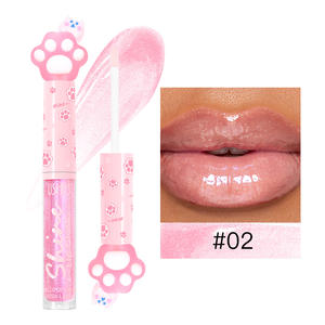 Gloss à lèvres brillant et chatoyant pour chatons, gloss à lèvres végétarien hydratant, brillant - Product Image 6