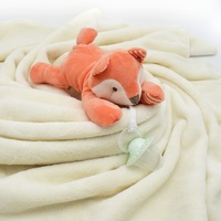 Peluche Animale Personnalisée Douce Avec Tétine, Jouet en Peluche Animal Avec Tétine