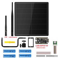 Panneau solaire Heltec V4 compatible avec SX1262 ESP32 Node Wi-Fi LoRa et Meshtastic