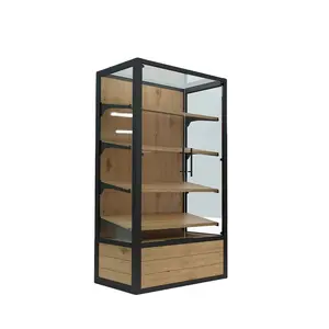 Convenience Store Upright Display Rack Supermarket Shelf