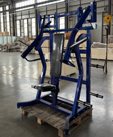 Máquina de Gimnasio Hammer con Certificación ISO para Press Inclinado Lateral, Entrenamiento de Fuerza de Brazos, Equipo Comercial de Fitness, Metal de Seguridad