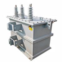 Transformateurs de puissance JOEPOWER à faible coût, monophasés/triphasés, immergés dans l'huile, norme ANSI, 50/60Hz, construction entièrement étanche