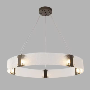 Zeal Lighting Contemporary Round Glass Hanging <b>Light</b> for Living Room <b>Gold</b> <b>Black</b> Nordic <b>Pendant</b> <b>Light</b> - Product Image 5