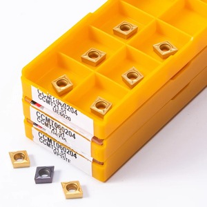 10 pièces Lames Inserts Rotatifs CNC Insert Carbure CCMT060204 Outil Tournage Filtage pour Acier pour <span class=keywords><strong>Tours</strong></span>, Fraiseuses - Product Image 1