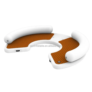 Isla inflable, sofá flotante clásico, muelle de 8 pies, lago clásico, piscina, muelle flotante para adultos, niños, río, balsa, piscina, <span class=keywords><strong>playa</strong></span> - Product Image 3