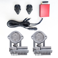 Universel automobile 2.0 2.5, 3.0 pouces soupape d'échappement électrique découpe bride tuyau coude catback système 4 touches marche/arrêt son de course