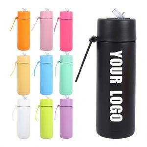Vasos Personalizados con Logotipo, Vasos de Acero Inoxidable de 20 oz con Asa para Florero, Vaso Aislado, Gobelet Isotherme - Product Image 1