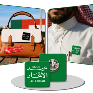 2025 ve áo men tùy chỉnh xe 3M điện thoại dán tùy chỉnh TAG mới Kim Loại pin mặt hàng Quà Tặng giveaway huy hiệu 54 ngày Quốc Khánh - Product Image 6